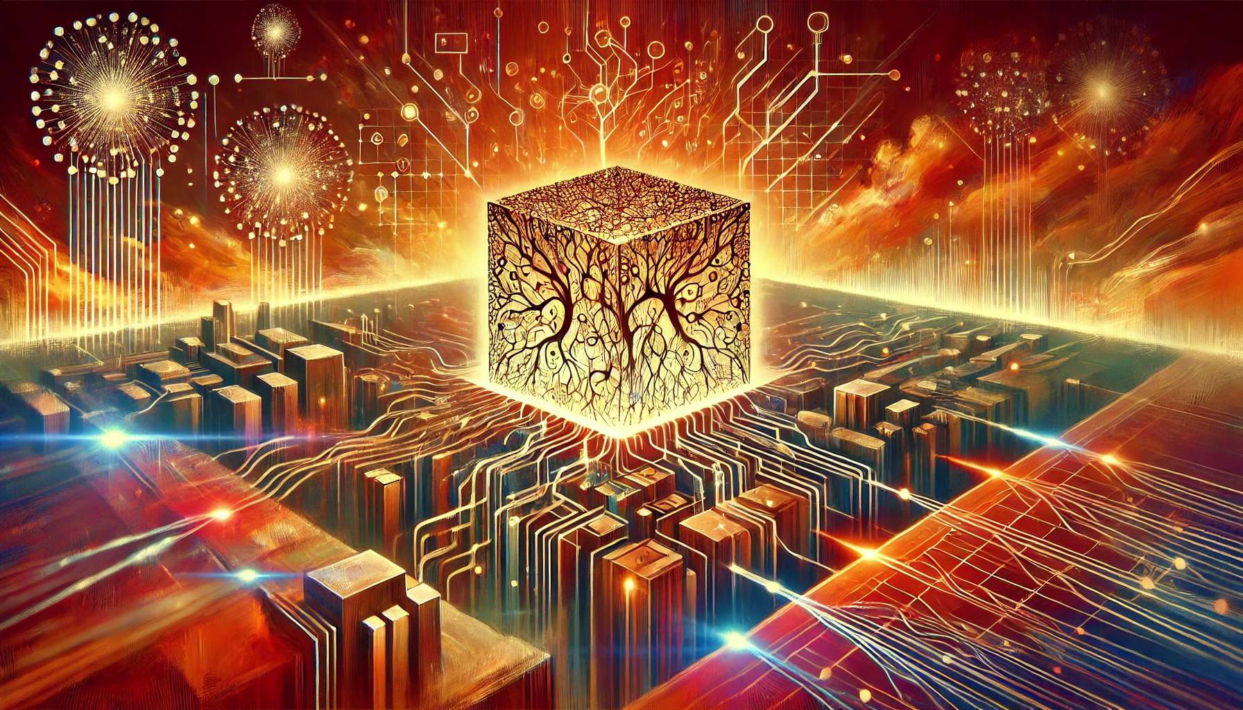 Imagen creada por Dall.e al solicitarle que ilustre el titulo de esta entrada de blog